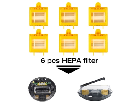 Filtro de Cepillo Lateral de cepillo principal para Irobot Roomba 700 760 770 780 790 piezas de recambio de aspiradora