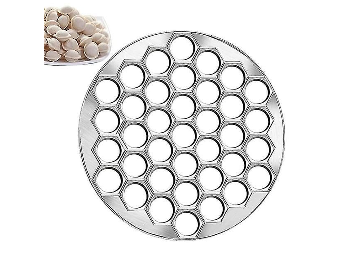 Molde metálico para cupcakes, moldes para galletas, 37 agujeros, cortador de masa, ravioles rusos, Chaberlu