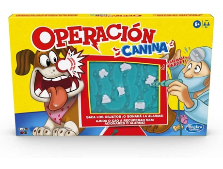 Juego Educativo HASBRO Operación Canina (Edad Mínima: 6 Años - 4,13 x 40,01 x 25,08 cm)