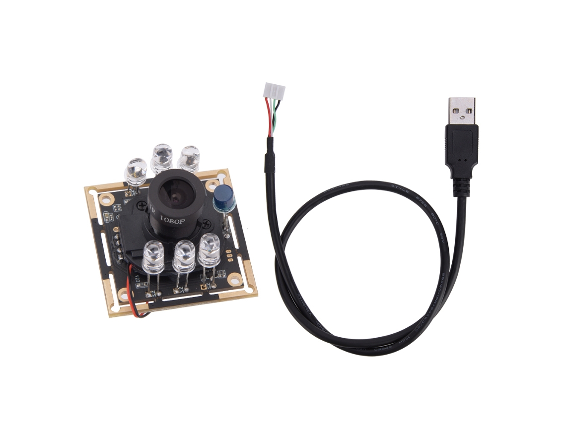 Yncm2026-módulo Cámara Usb Con Chip Ov9732 Ir Cut Reconocimiento Facial 1280x720 30fps 72°