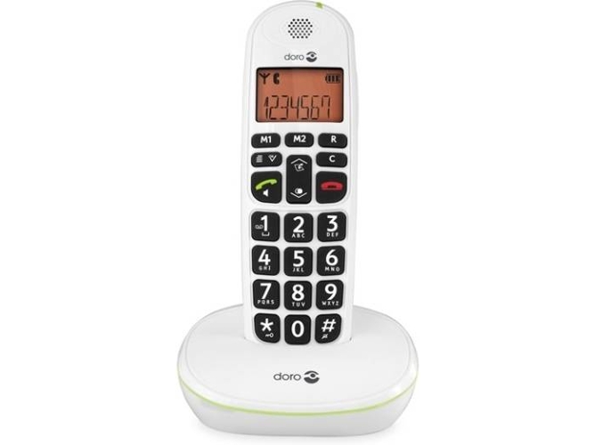 Teléfono fijo DORO PhoneEasy 100w blanco