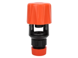 Conector Universal Para Manguera De Grifo De Cocina, Herramienta De Riego De Jardín, Color Naranja.