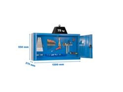 Armario metálico para herramientas Cabinet Tools Mon. 550x1200mm Azul