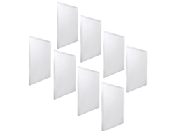 8x Panel LED 60x60cm 48W,retroiluminado 48W 6000K blanco JANDEI