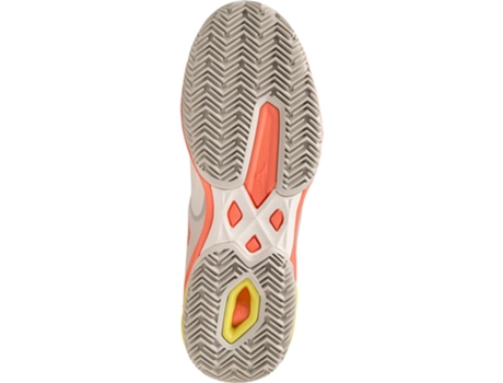 Zapatillas de Mujer MIZUNO Terra Batida Wave Exceed Blanco (37)