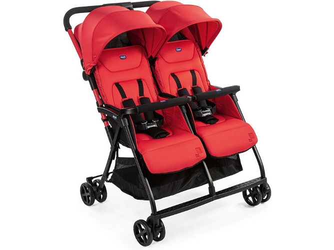 Carrito de Bebé GInelos CHICCO Ohlala Twin Rojo