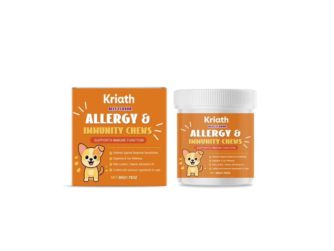 Vitamina intestinal masticable para mascotas