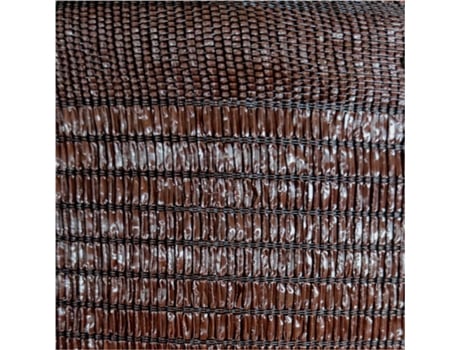 Rollo de Malla de Ocultacion Jardín COMERCIAL CANDELA (Marrón-3 x 4 m)