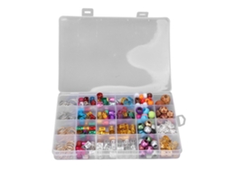 278pcs Anillos Y Perlas De Joyería Para El Cabello, Decoraciones Para El Pelo, Moda Y Duraderas