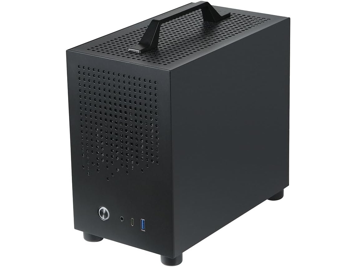 Caja para PC Micro ITX Sktc A17 Sgcc, soporte para miniordenador, blanco SFUSHOS