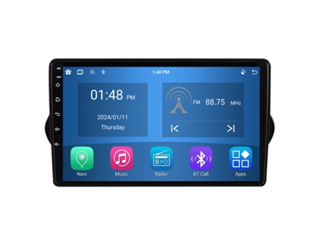 Autoradio 4GB RAM64GB ROM ROVERONE para Fiat Tipo Egea 2015 - 2023 CarPlay Android Coche Radio Bluetooth Navegación
