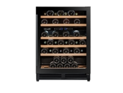 Climadiff Cbu50d2b Vinoteca integrable 51 botellas 2 zonas F Negro