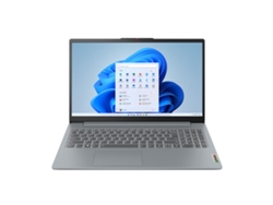 Laptop LENOVO IdeaPad Slim 3 (Gris - 16 GB RAM - 512 GB SSD - 15,6" - Enchufe EU - Qwerty Español - Intel)