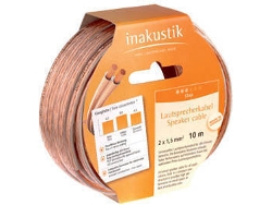 Cable de Audio INAKUSTIK (Transparente)