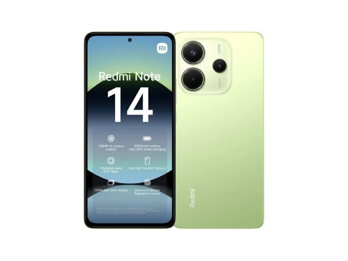 Xiaomi Redmi Note 14 4G 128GB/6GB Dual SIM Lima