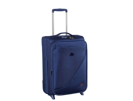 Maleta de Cabina DELSEY New Destination (Azul - Poliéster - 55 x 25 x 35 cm)