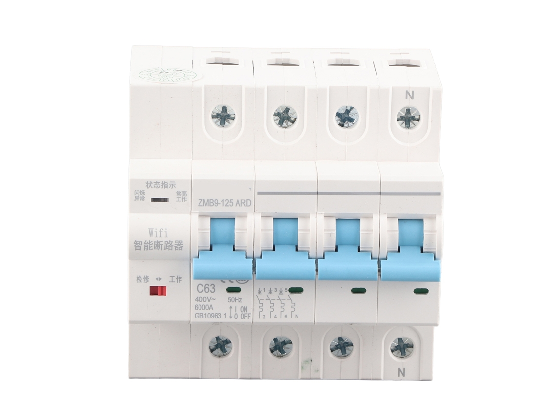 2026-disyuntor Inteligente Wifi 4p 400v 63a Interruptor De Control Remoto Inalámbrico