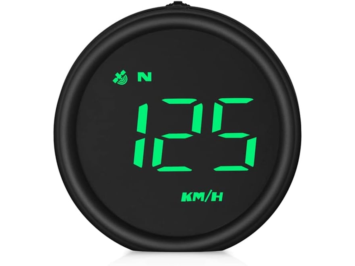 G1 Hud Pantalla De Visualización Frontal Gps Km/h Sistema De Advertencia De Velocímetro Adecuado Para Todos