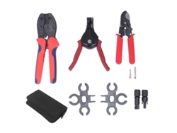Kit De Herramientas Para Crimpar Paneles Solares Con Cortador, Pelacables, Llaves Y Conector De 2,5-6 Mm².