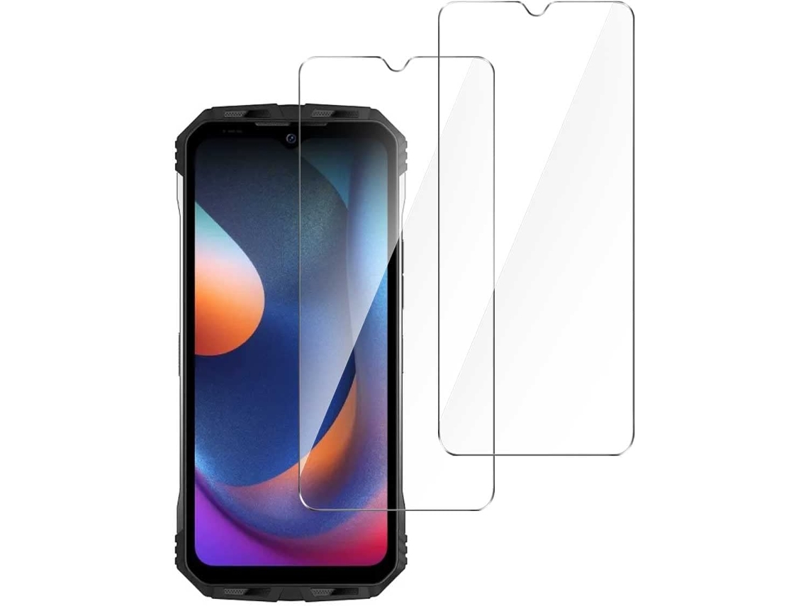 Conjunto de Protectores de Pantalla Filme Proteção Ultra para Doogee S100/S100 Pro HONGWE. Transparente (2un)