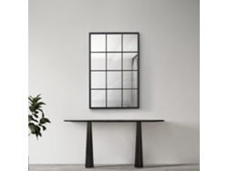 Espejo de Pared [EN.CASA] (MDF - Negro)