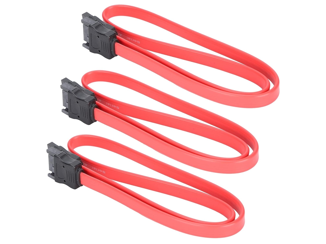 Paquete De 10 Cables De Extensión Flexibles Para La Transmisión De Datos De Discos Duros.