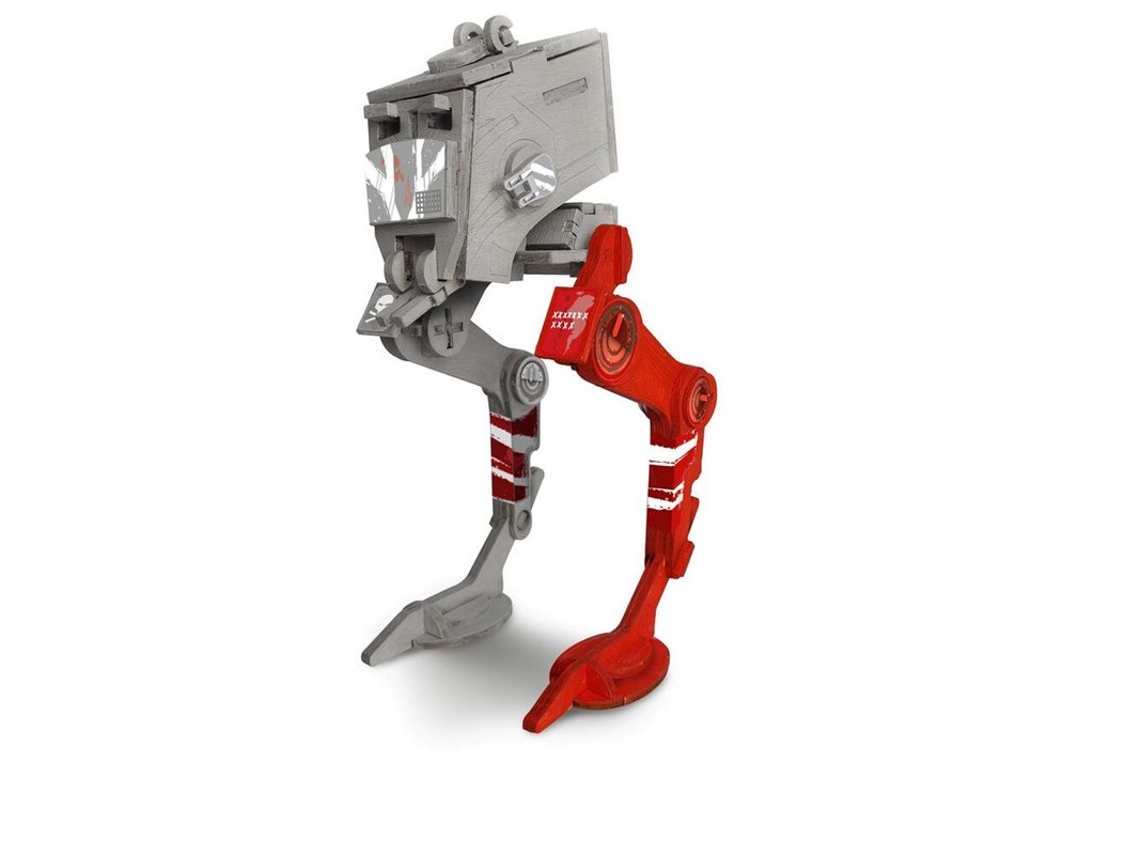 Juego Criativo DISNEY Maqueta de madera para pintar Star Wars AT-ST Walker (Edad Mínima Recomendada: 4 años)