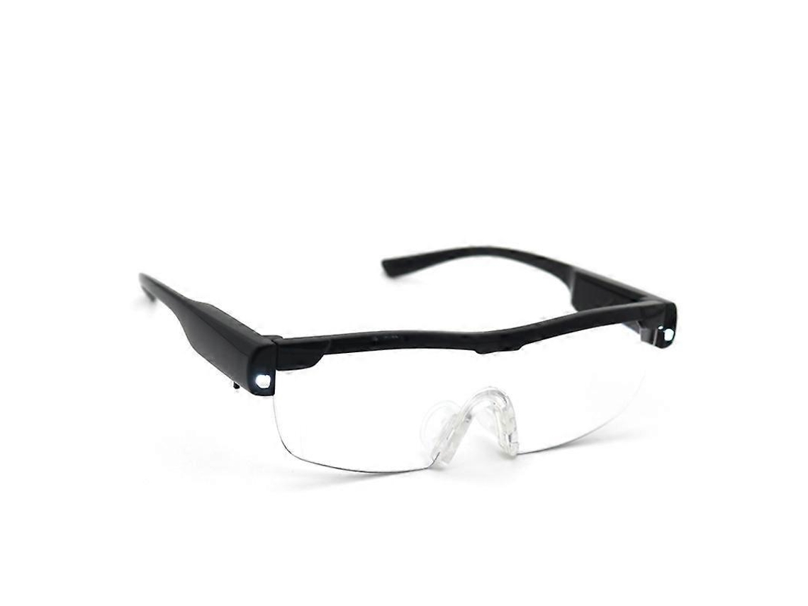 Gafas de lectura con luz LED integrada, lupa e iluminación nocturna. Nostalgia88