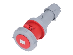 Conector De Alimentación Industrial De 5 Pines 3f+n+e Enchufe Aeronáutico Ip67 Impermeable 63a 220-380v/240-415v