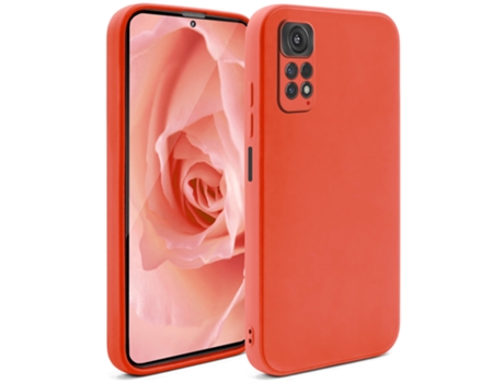 Funda Série Note Acabamento Fosco Leve Protetora para Xiaomi Mi 11S, Mi Note 11, Redmi Note 11 MOOZY Silicona