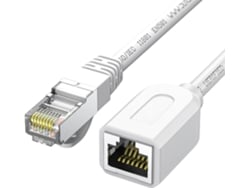 Cable De Extensión Ethernet Rj45 Duradero Para Red, Compatible Con Cat6 Para Uso En Oficina.