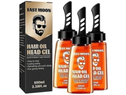 Kit de 3 cepillos de gel 2 en 1 para cabello de secado rápido, sin grasa, para salones de belleza. Rosewell
