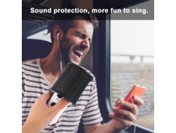 Filtro Anti-pop Profissional Para Microfone Com Tela De Metal - Proteção Contra Vento E Ruído Para Gravação