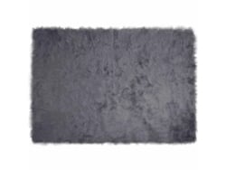 Vidaxl Alfombra De De Oveja Sintética Tafalla Gris Antracita Poliéster