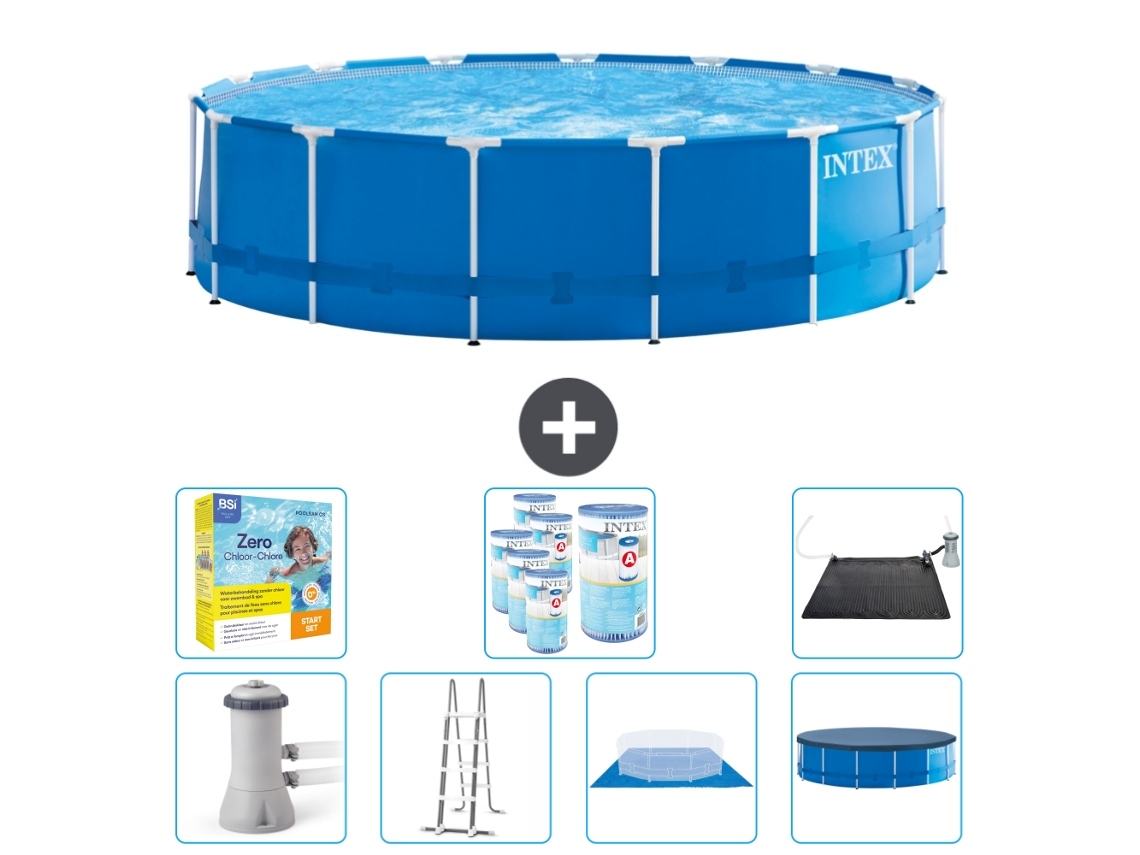 Piscina Tubular INTEX 28242GN-CB50 (16805 L - 457x122cm)