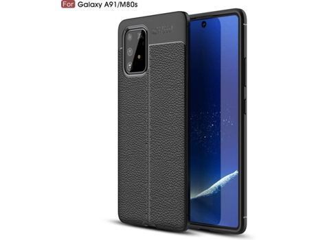Carcasa Samsung S10 Lite 2020 Rugged Leather Negro