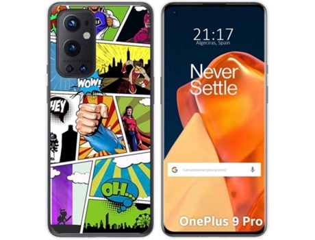 Carcasa OnePlus 9 Pro 5G TUMUNDOSMARTPHONE Comic Multicolor