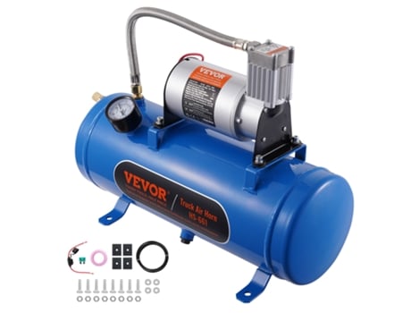 VEVOR Compresor de Aire para Kit de Bocina 90-120 psi Bomba de Aire Tanque de 6L