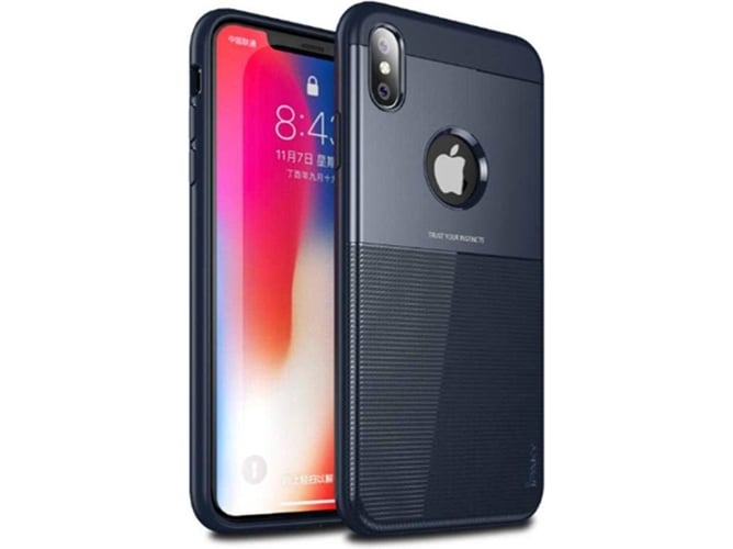 Funda iPhone XS Max WJS Protection Armor Azul