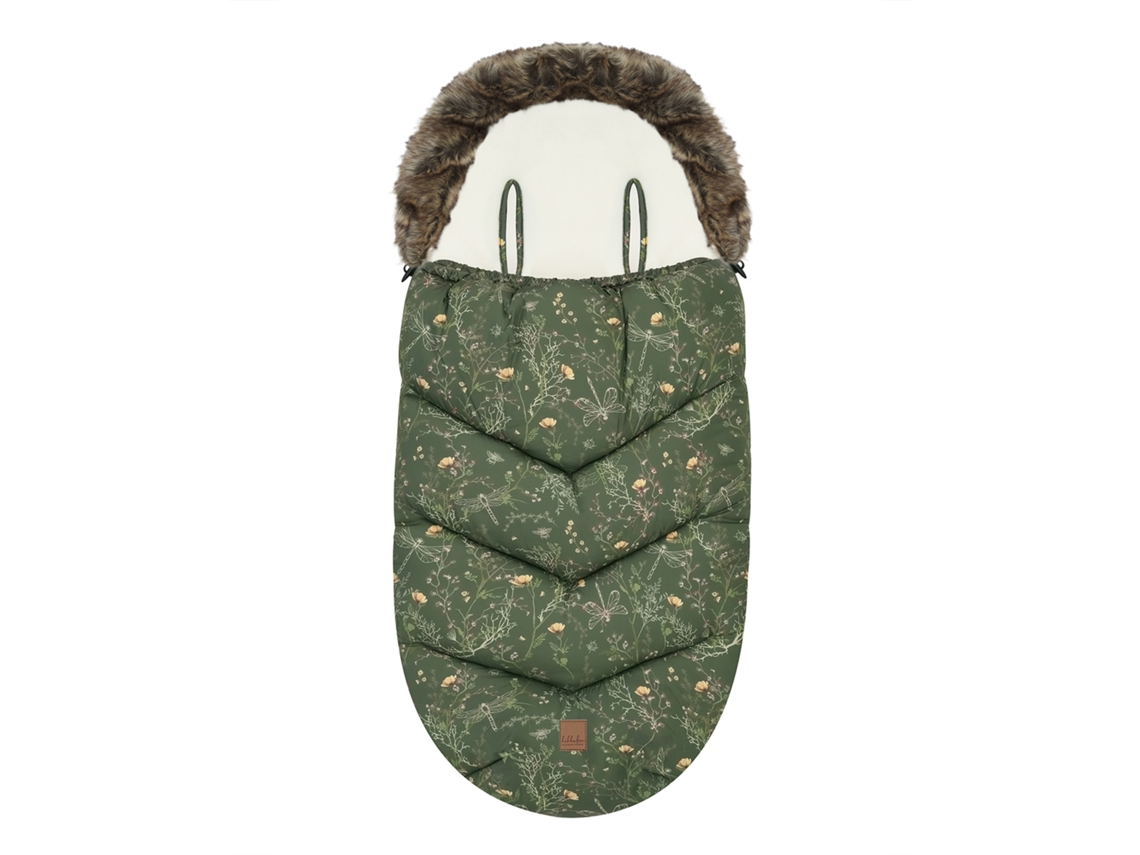 Saco de dormir Kikkaboo verde de lujo Secret Garden