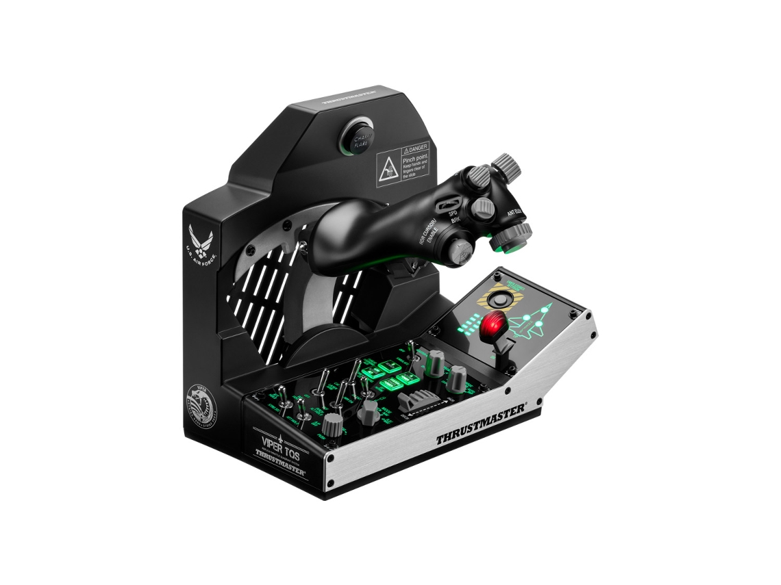 THRUSTMASTER Viper Tqs Mission Pack Negro Usb Joystick/Palanca de Control Lateral Cuadrante de Aceleración Pc