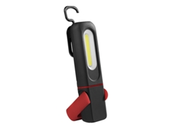 Nicecee Luz de trabajo LED recargable, luz de inspección 2 en 1 con rotación de 360 ​​grados y linterna LED de 5 W