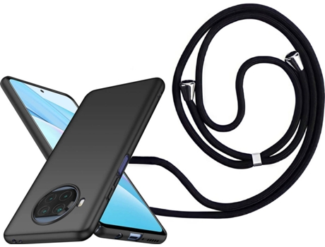 Funda Xiaomi Mi 10T Lite Turtleshell Rígida con Collar Negro