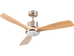 Ventilador de Techo 7H DAYRON 26058 (122 cm - 56 W - Marrón)