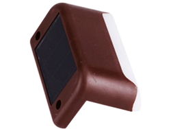 Aplique Solar De Pared, 4 Led, Para Exteriores, Alimentado Por Energía Solar.