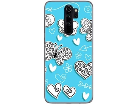 Carcasa Xiaomi Redmi Note 8 Pro TUMUNDOSMARTPHONE Mariposas Multicolor