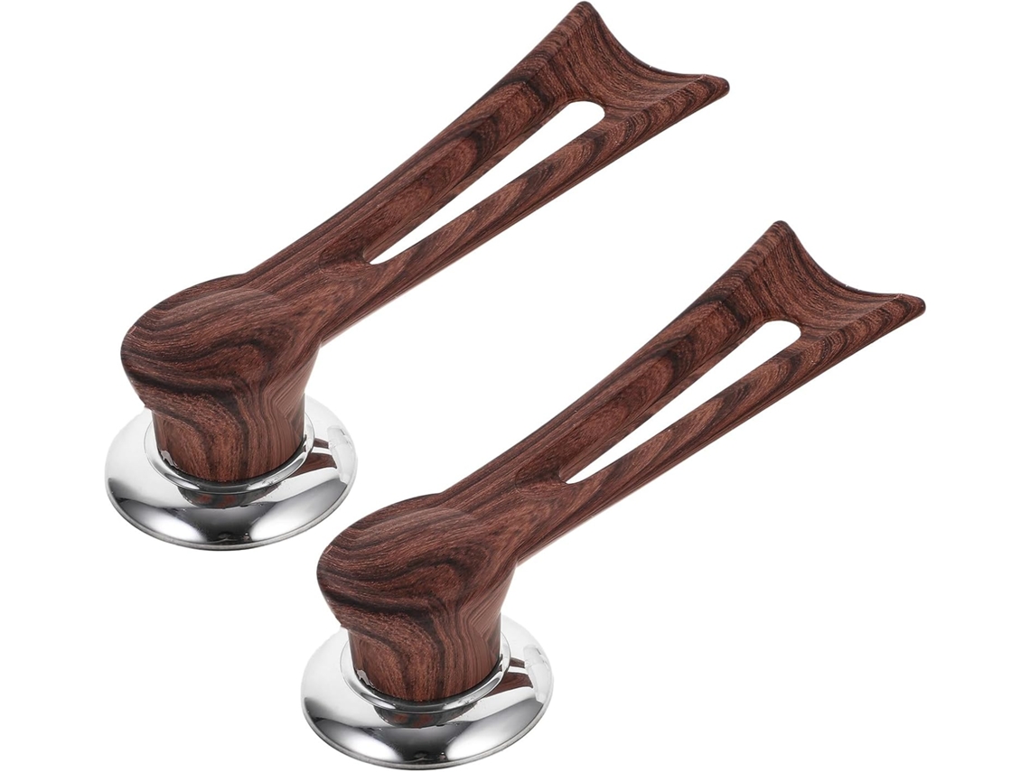 Juego De 2 Asas De Madera Universales Para Tapas De Ollas Resistentes Al Calor.