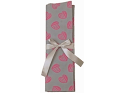 Bolsa de Aguja de Ganchillo KLEIBER Corazones Gris/Rosa