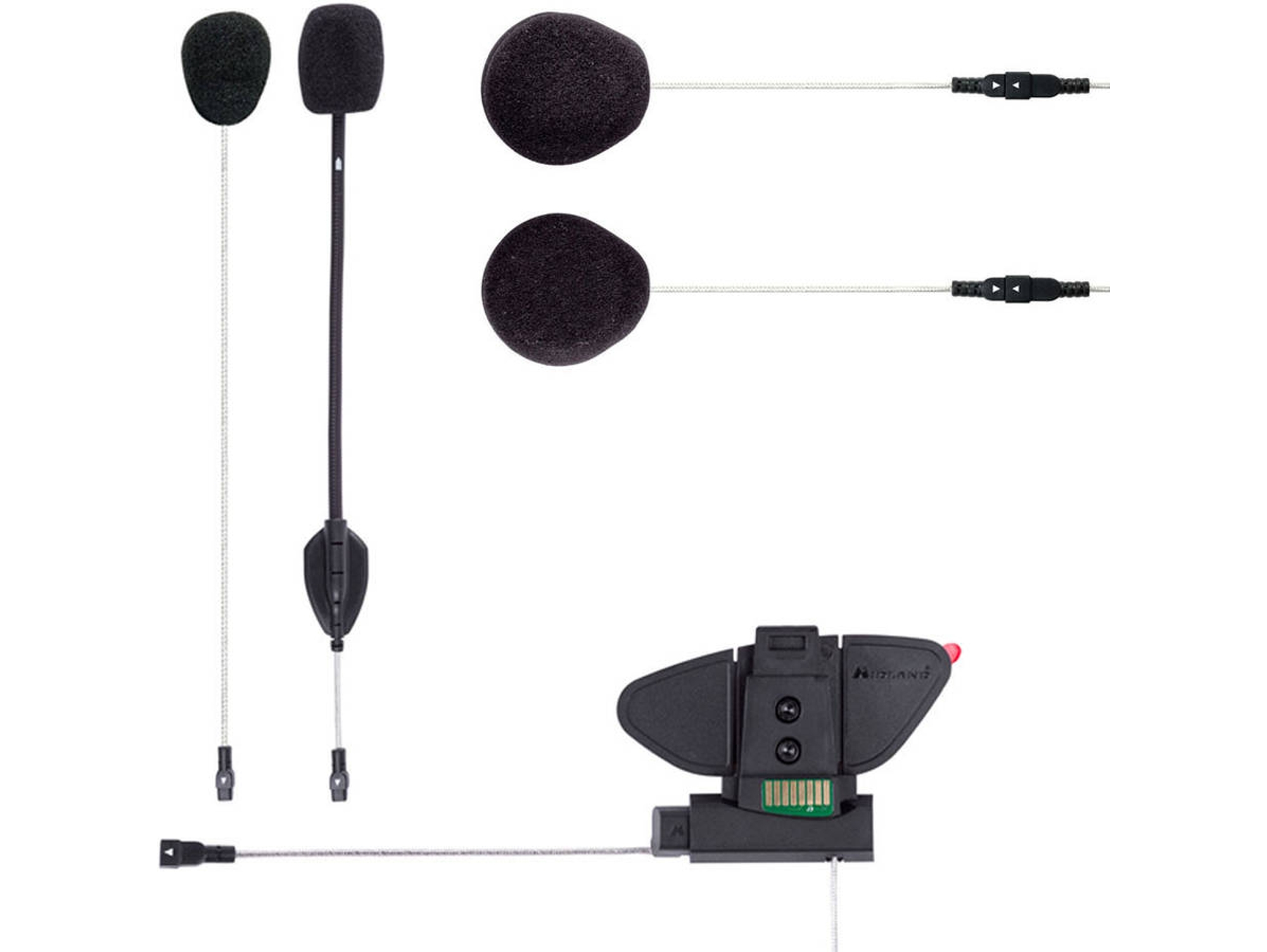 Intercomunicador para moto MIDLAND BT Pro Audio Kit
