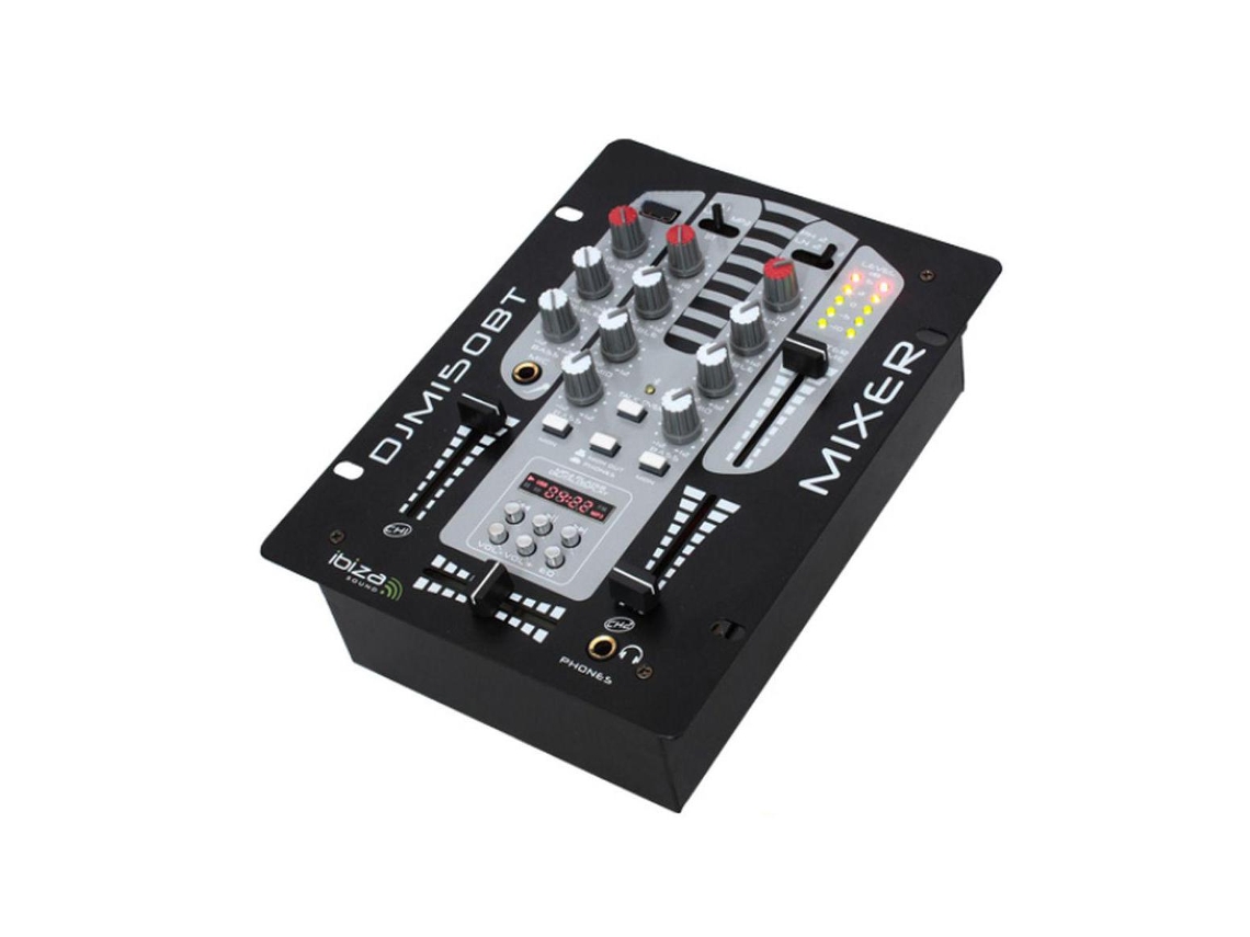 Mesa de mezcla IBIZA G-DJM150USB-BT (5 canales - 2 vías - USB/BT)